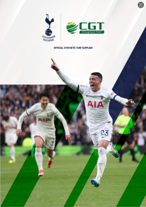 CGT Hotspur Official Synthetic Turf Supplier Leaflet