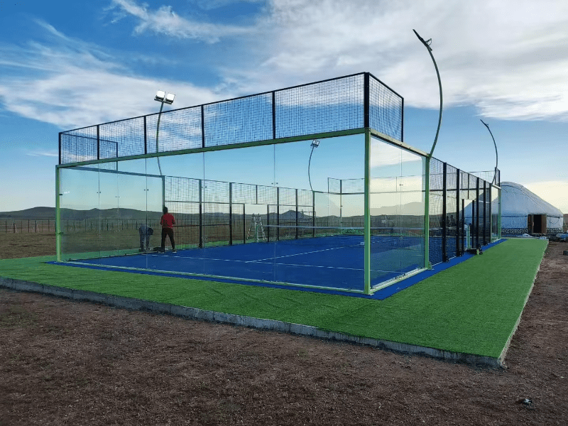 tennis court artificial grass surface